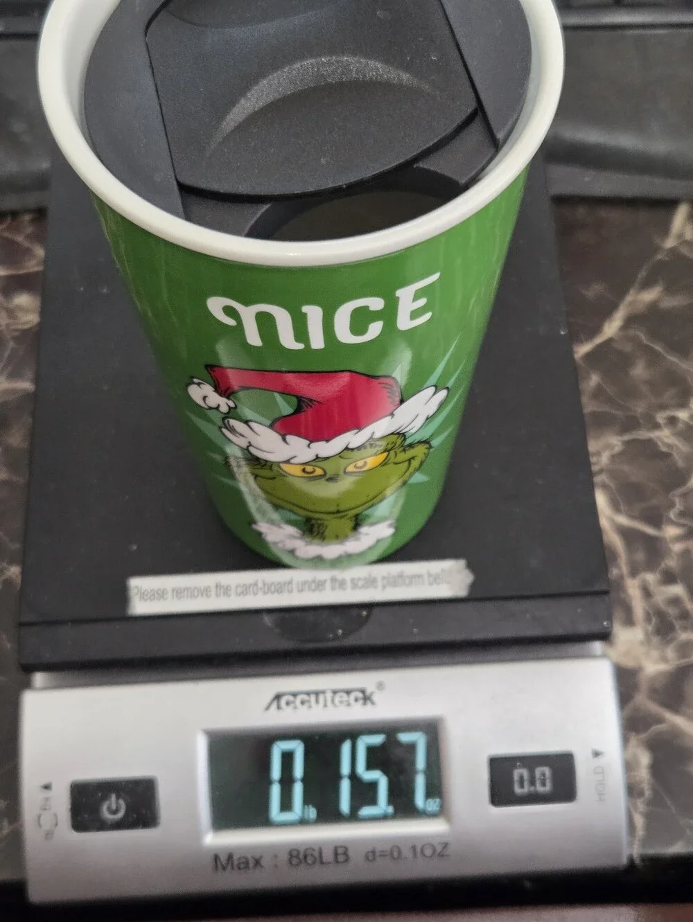 The Grinch green travel